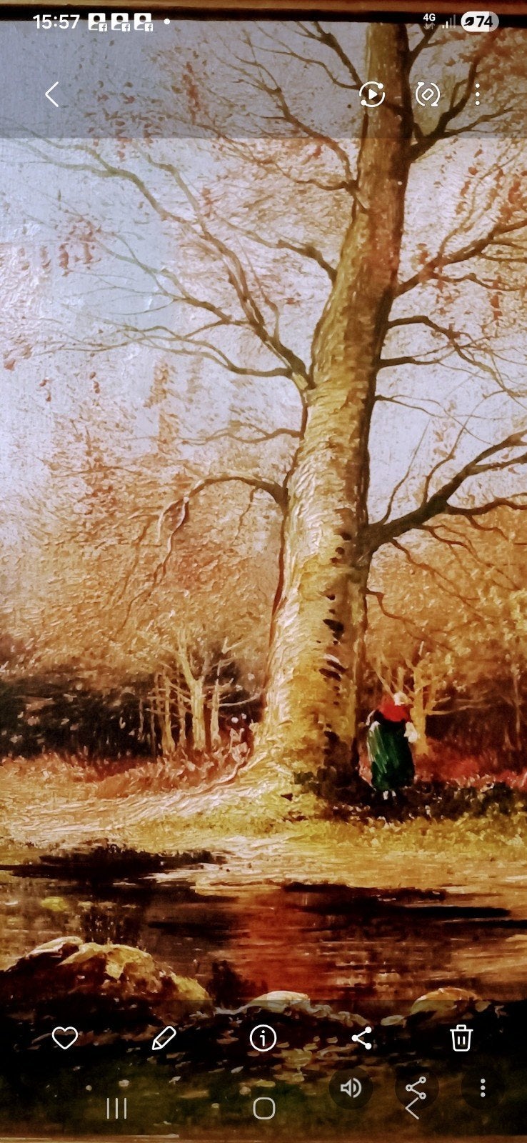 Huile sur bois. Soroy, Antiquités & Art, Enlèvement ou Envoi, Panneau
