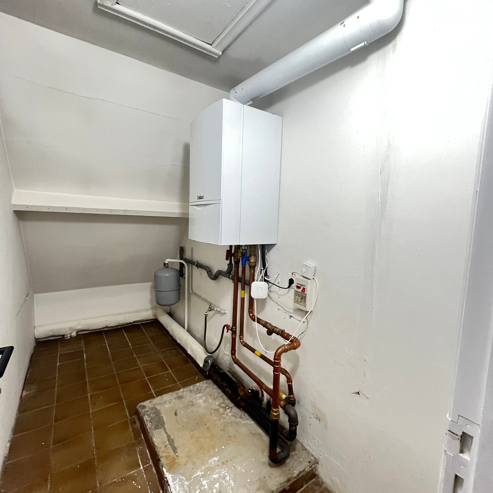 Vaillant ECOTEC PLUS 48kw condensatieketel, Doe-het-zelf en Bouw, Ophalen, Gebruikt, 20 tot 100 liter, Aardgas