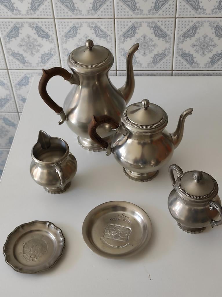 Lot d'objets en étain, Enlèvement ou Envoi