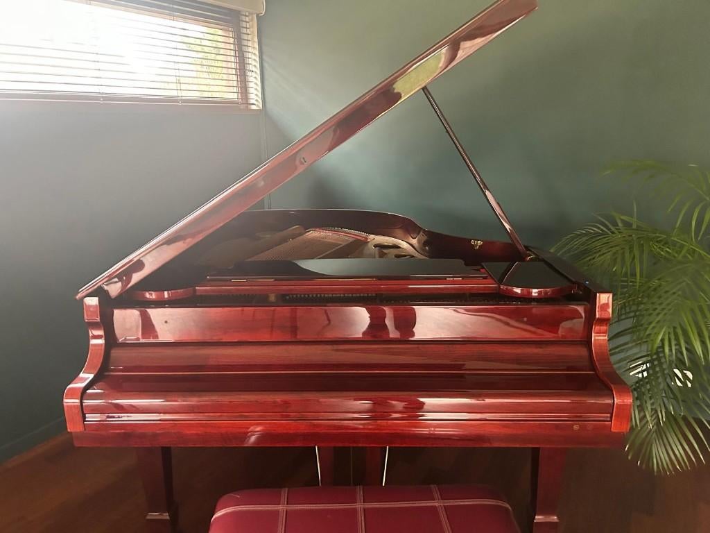 Samick vleugelpiano in uitstekende staat, Musique & Instruments, Pianos, Enlèvement, Utilisé, Autres couleurs, À queue