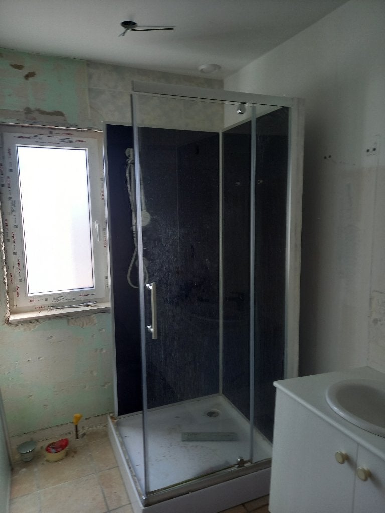 Cabine de douche, Enlèvement ou Envoi, Utilisé, Avec douche