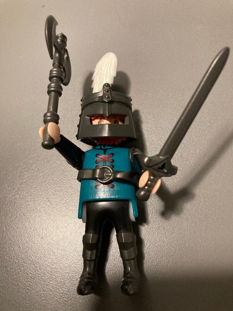 Playmobil Chevalier, Enlèvement, Utilisé