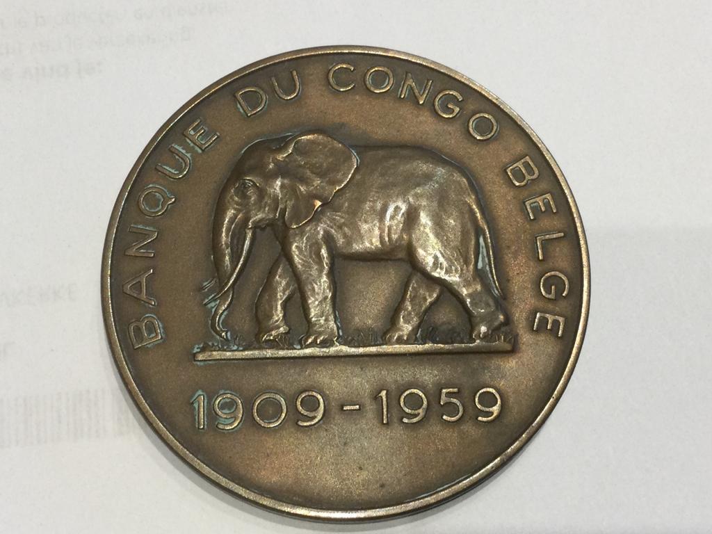 België medaille Matadi 1909, Ophalen of Verzenden