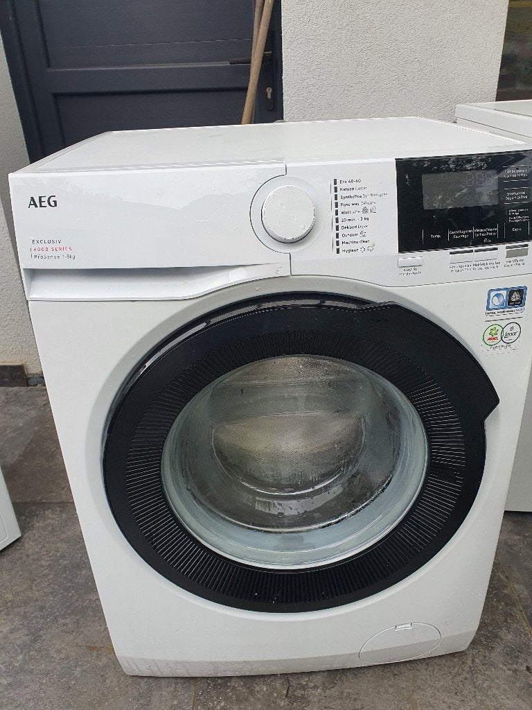 AEG 6000 serie 8 KG ProSense wasmachine wasautomaat, Ophalen, 10 kg of meer, Energieklasse A of zuiniger, Voorlader