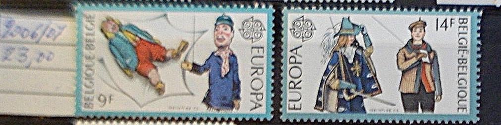 Belgique 2006/07 **/mnh, Neuf, Gomme originale, Envoi, Non oblitéré