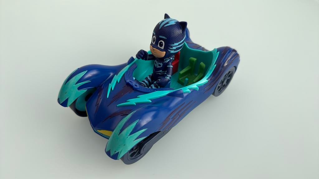 PJ masks / pyjama helden - Cat Boy met voertuig, Ophalen, Zo goed als nieuw