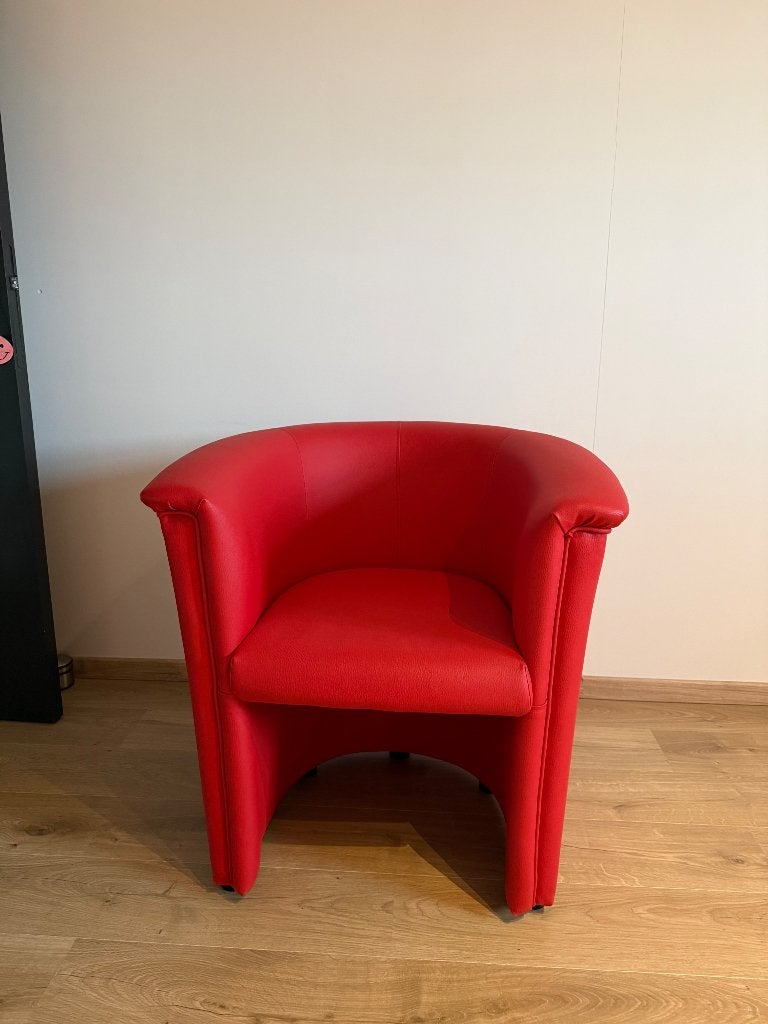 Rood zeteltje, Ophalen, Zo goed als nieuw, Kunststof