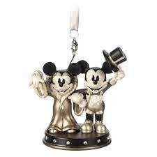 Nieuw Disney ornament - Mickey x Minnie Gala Premier, Ophalen of Verzenden, Mickey Mouse, Nieuw, Beeldje of Figuurtje