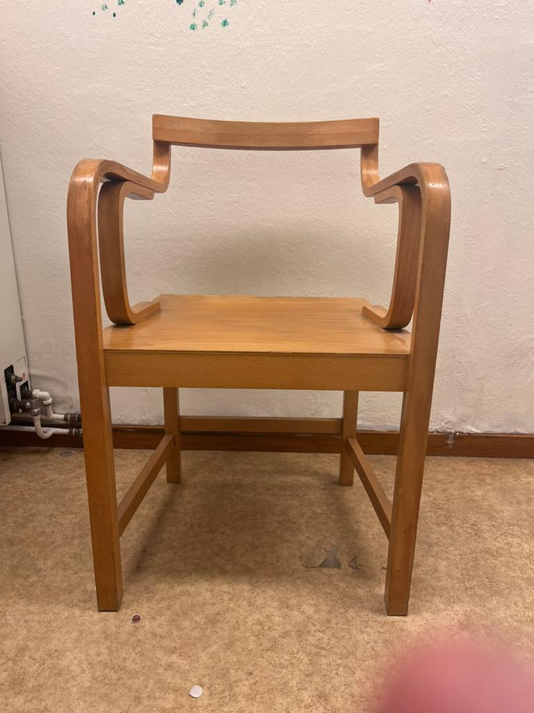 Vintage behandelstoel kinesitherapie, Ophalen, Gebruikt