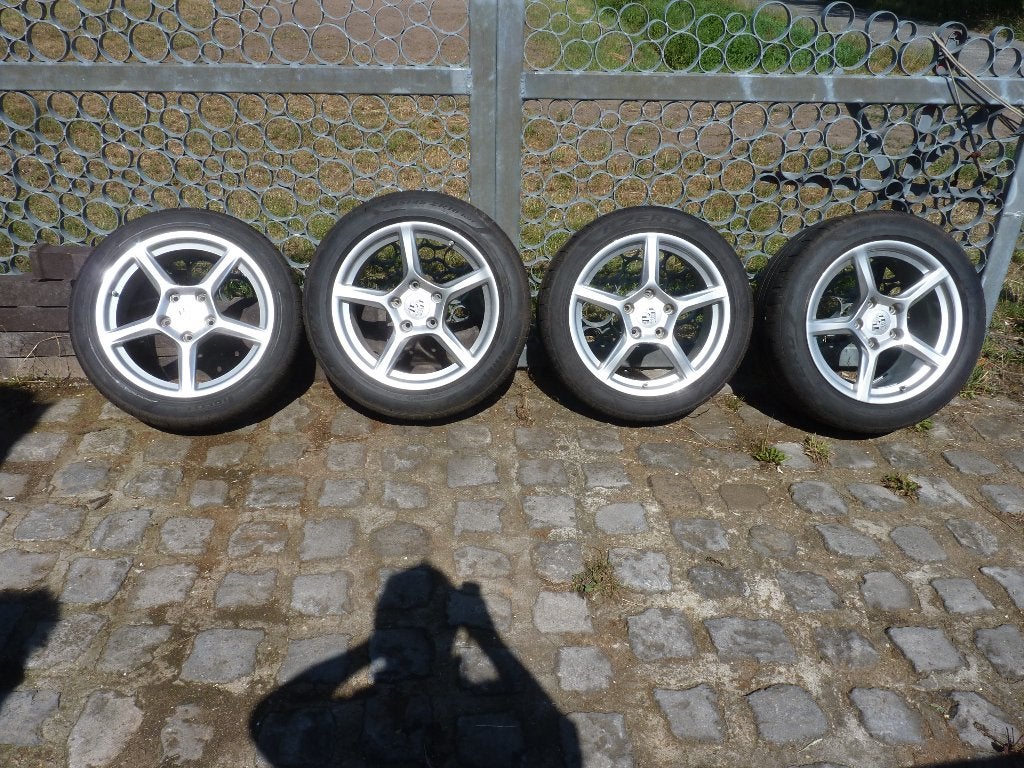 Velgen Porsche Cayenne 18 inch, Auto-onderdelen, Banden en Velgen, Ophalen, 18 inch, Velg(en)