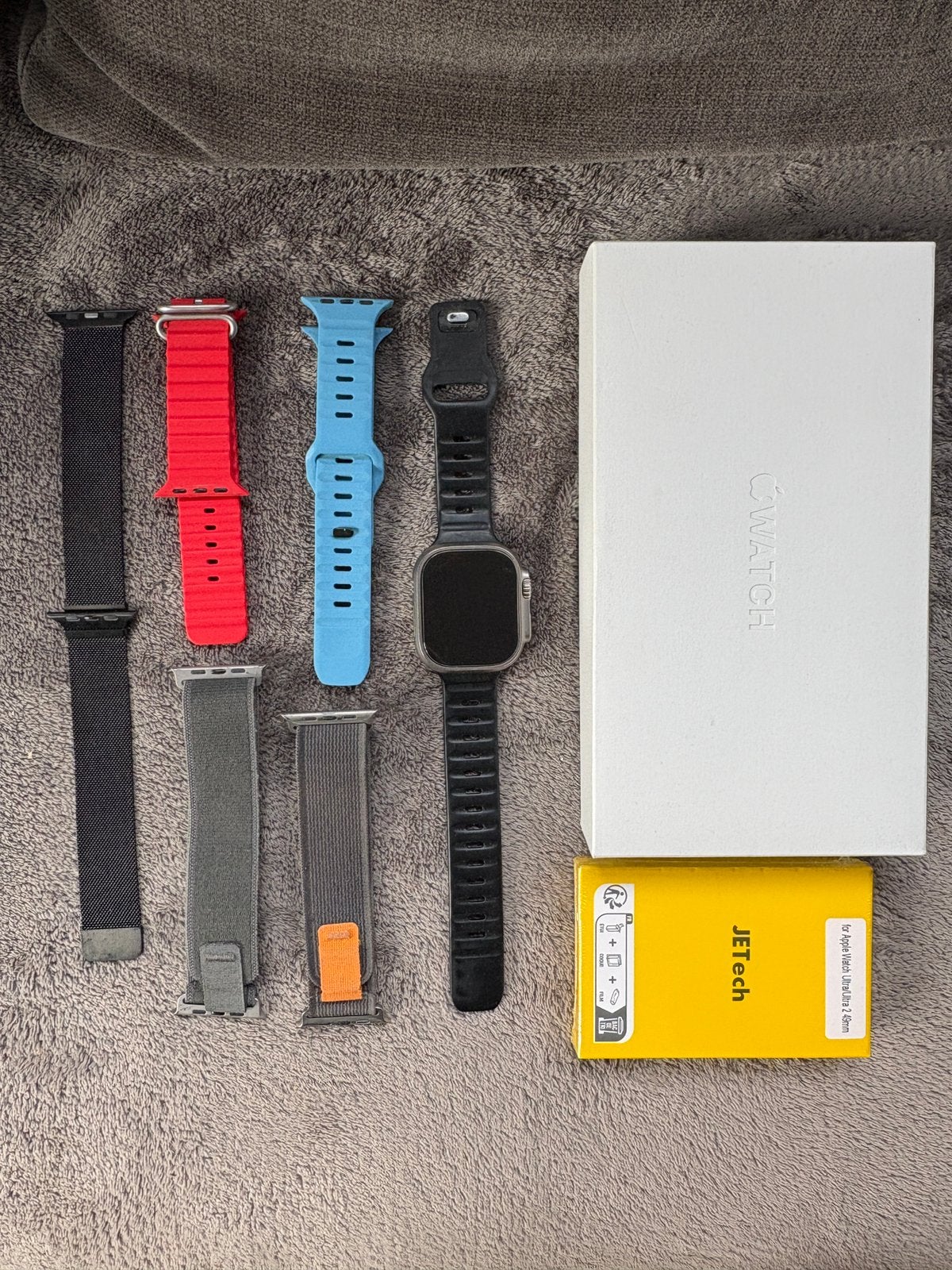 Apple Watch Ultra 1, Bijoux, Sacs & Beauté, Montres connectées, Enlèvement ou Envoi, État, Comme neuf