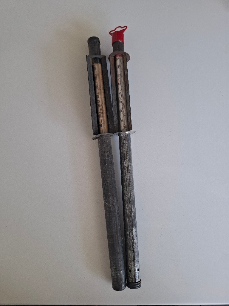 Vintage thermometer voor keuken of weckketel, Huis en Inrichting, Overige typen, Ophalen, Gebruikt