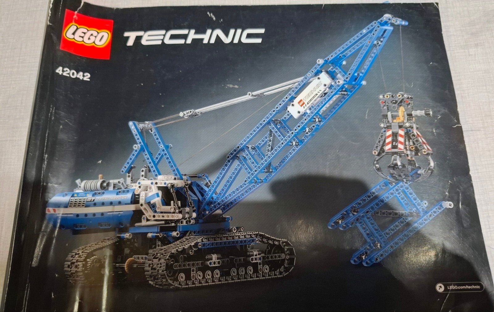 LEGO - TECHNIC - 42042 - RUPSKRAAN, Ophalen, Lego, Zo goed als nieuw, Complete set