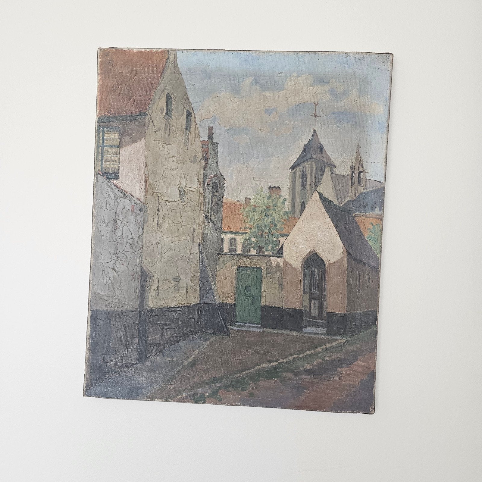 Schilderij van Maurice De Paepe, Ophalen