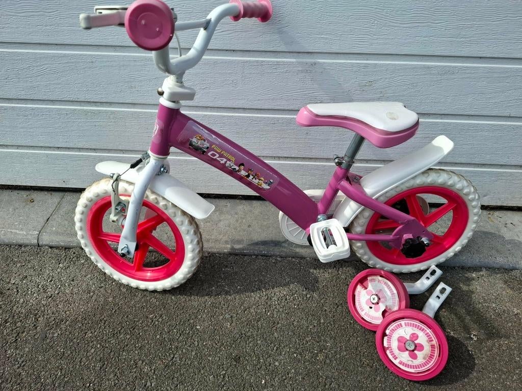 Kinderfiets Paw Patrol 3-5 jaar, Fietsen en Brommers, Ophalen, Gebruikt, Minder dan 16 inch, Zijwieltjes