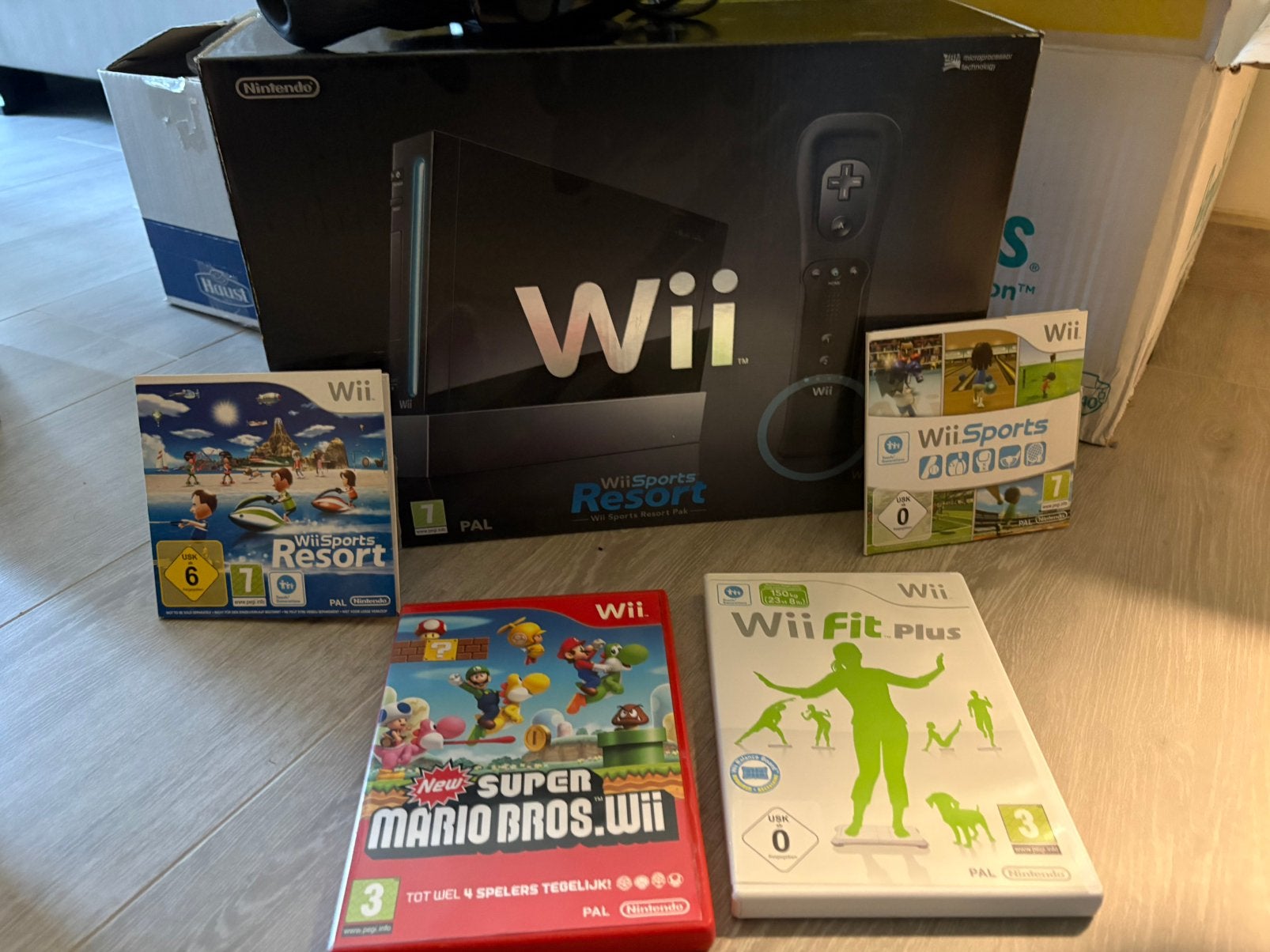 Nintendo Wii, Enlèvement, Comme neuf