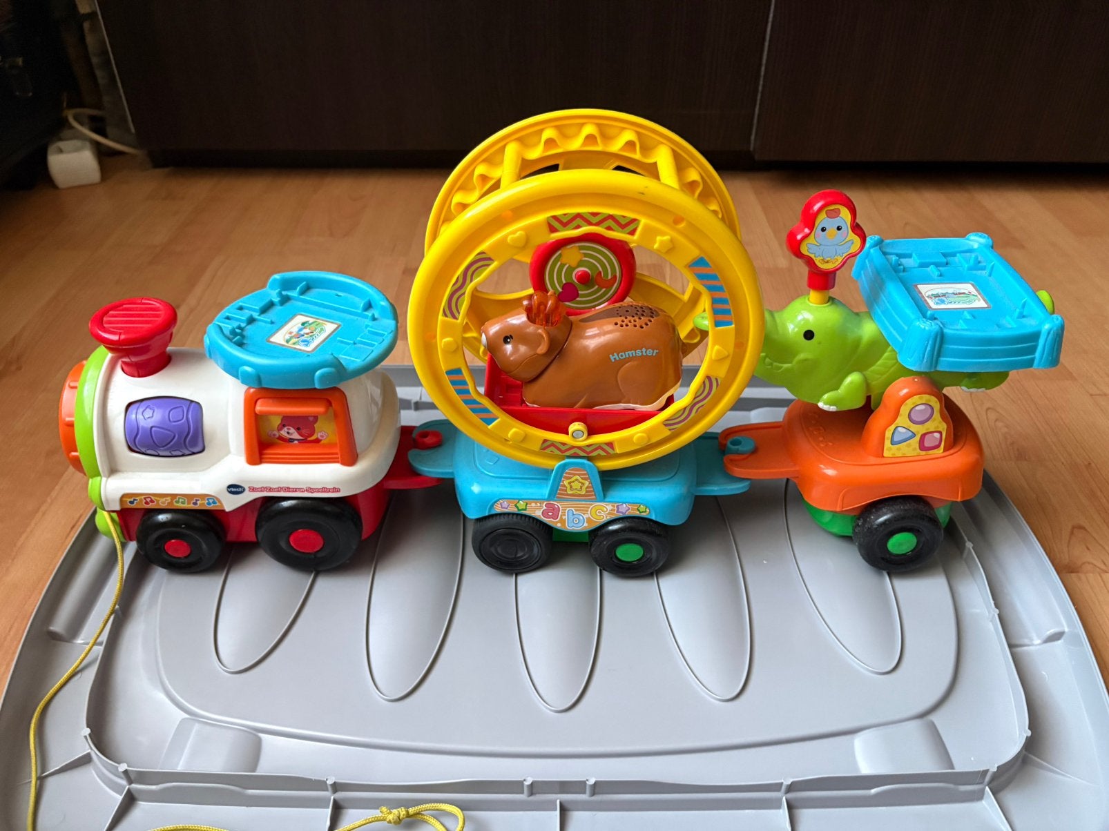 Vtech Zoef Zoef Dieren Speeltrein, Kinderen en Baby's, Ophalen, Zo goed als nieuw, 6 maanden tot 2 jaar