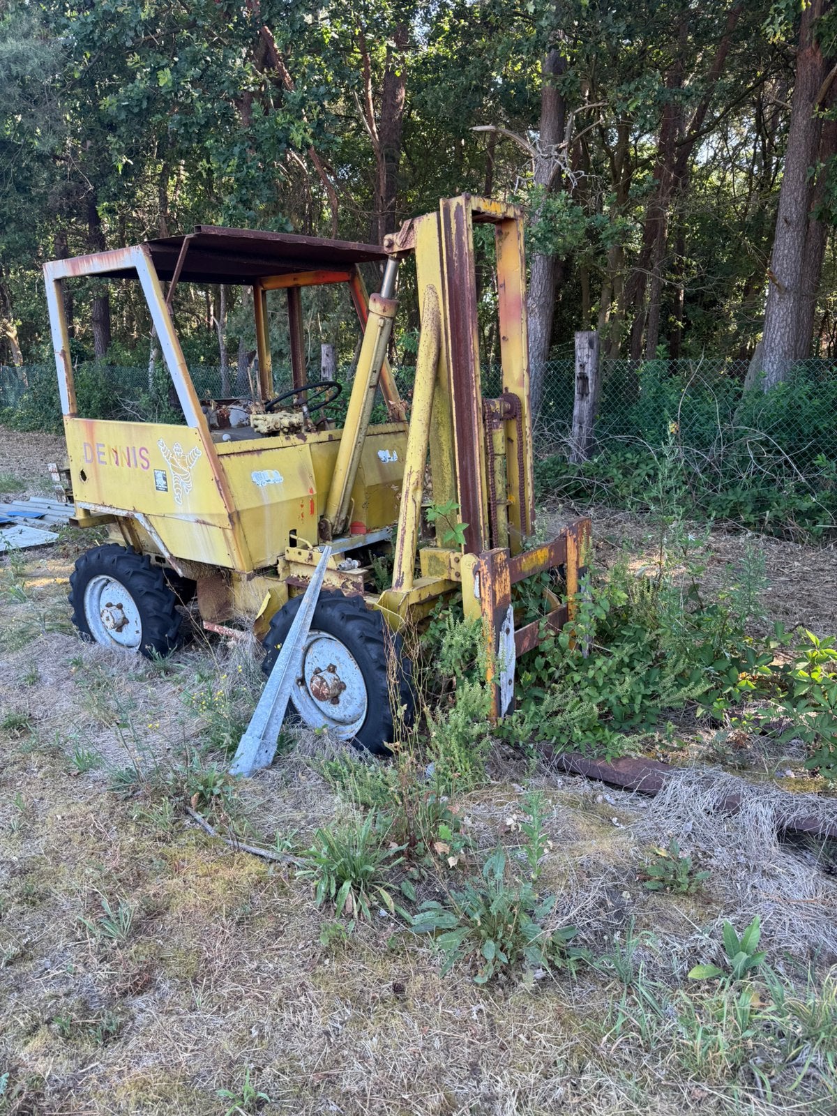 Zelfbouw 4x4 heftruck, Zakelijke goederen, Ophalen