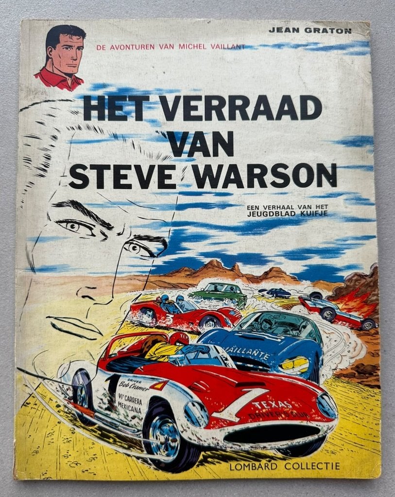 Michel Vaillant - Het Verraad van Steve Warson - 1964, Livres, Jean Graton, Enlèvement ou Envoi, Une BD, Utilisé