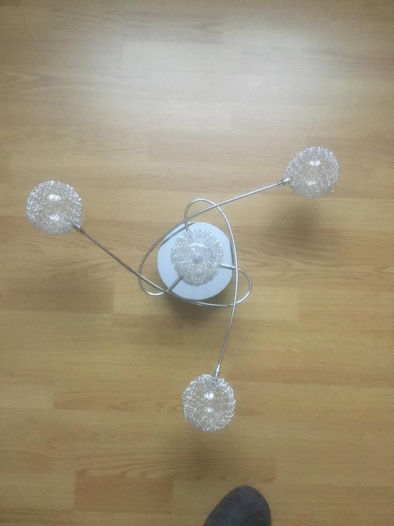 Plafondlamp, Ophalen, Gebruikt, Glas, Modern