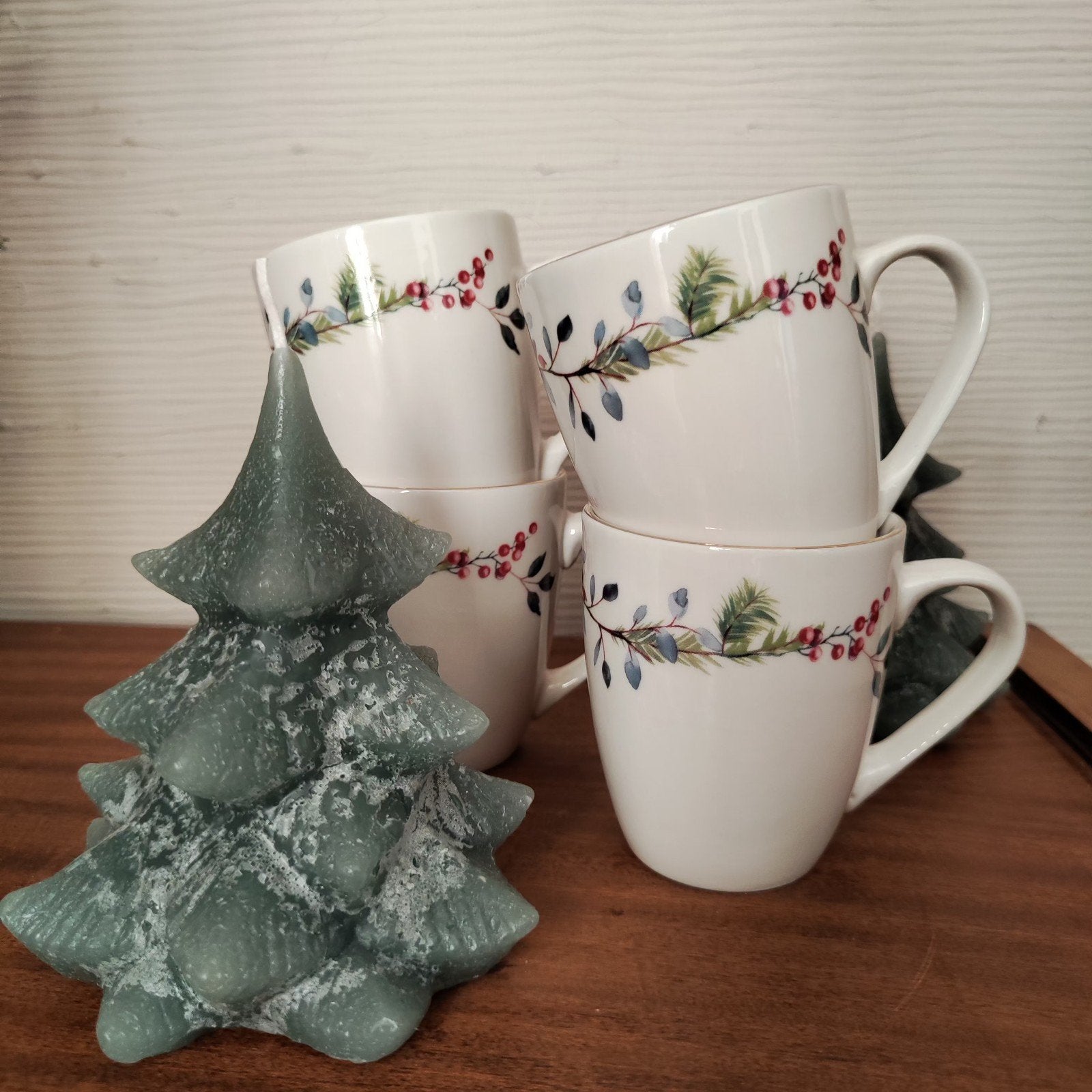 DH 4 antieke glühwein bekers, Ophalen of Verzenden
