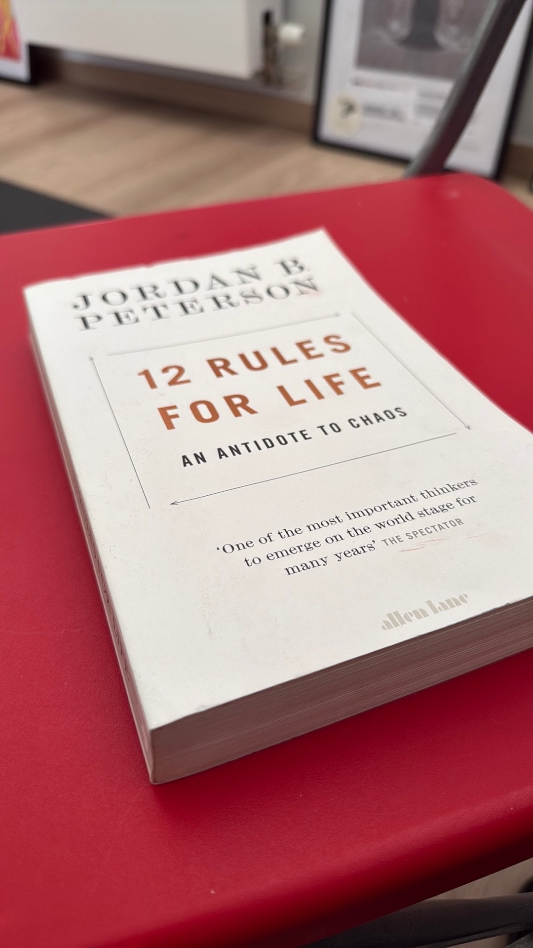 Jordan Peterson - 12 rules for life, Ophalen of Verzenden, Gelezen