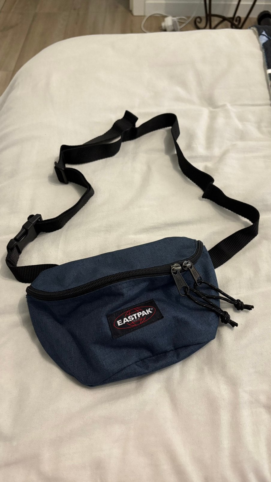 Heuptas Eastpak, Handtassen en Accessoires, Tassen | Schoudertassen, Ophalen of Verzenden, Gebruikt, Blauw