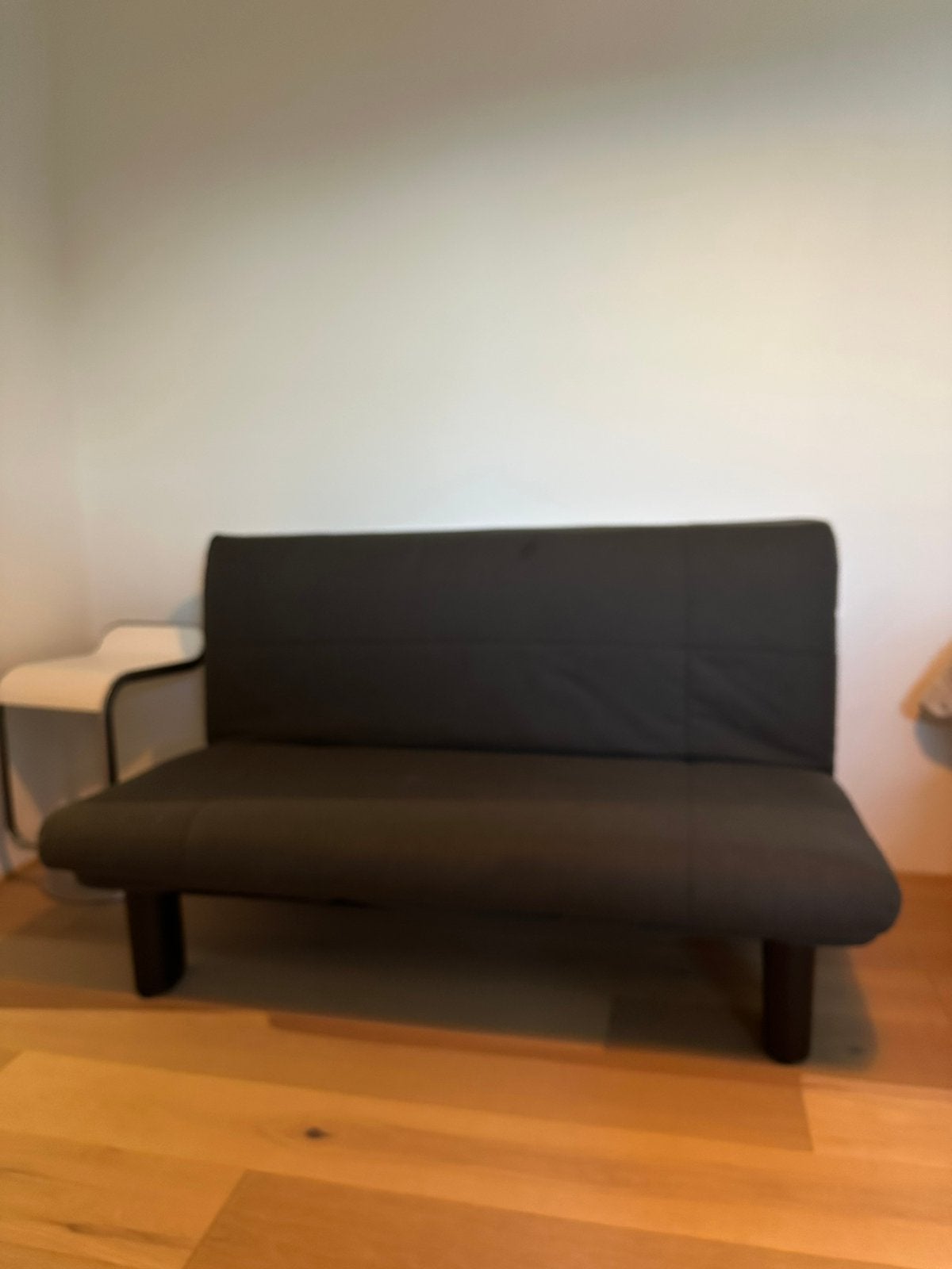 Donker grijze slaapzetel, Gris, Enlèvement, 200 cm, Deux personnes