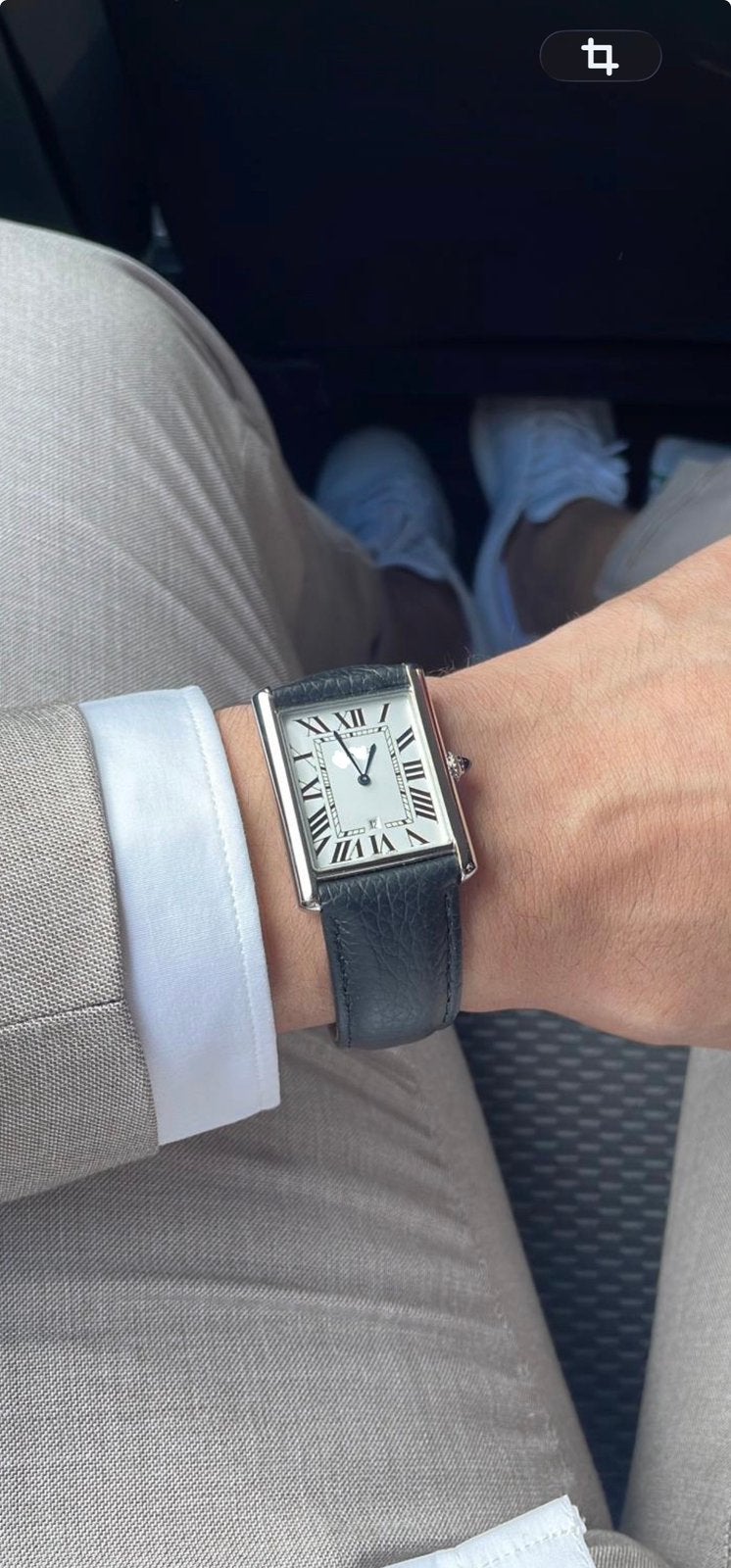 Montre style Tank, Enlèvement ou Envoi, Acier