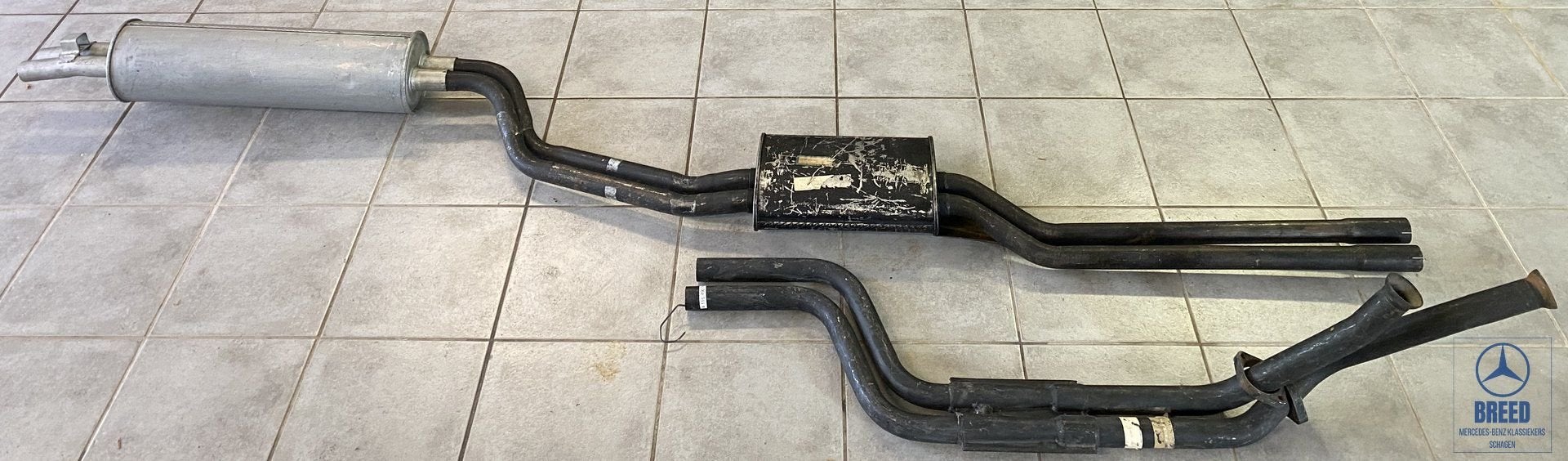 NOS uitlaat voor Mercedes-Benz W116 280S 280SE 280SEL, Ophalen, -, Nieuw, -