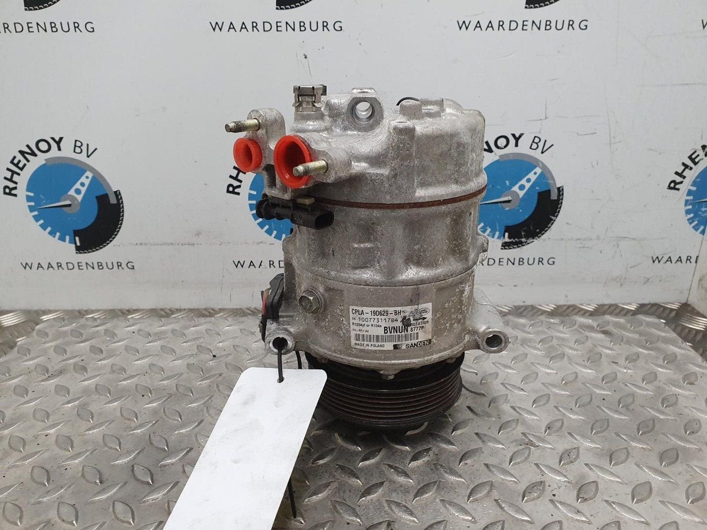 JAGUAR XF X260 AIRCO COMPRESSOR / AIRCOPOMP 2018, Ophalen of Verzenden, Gebruikt, ARN erkend