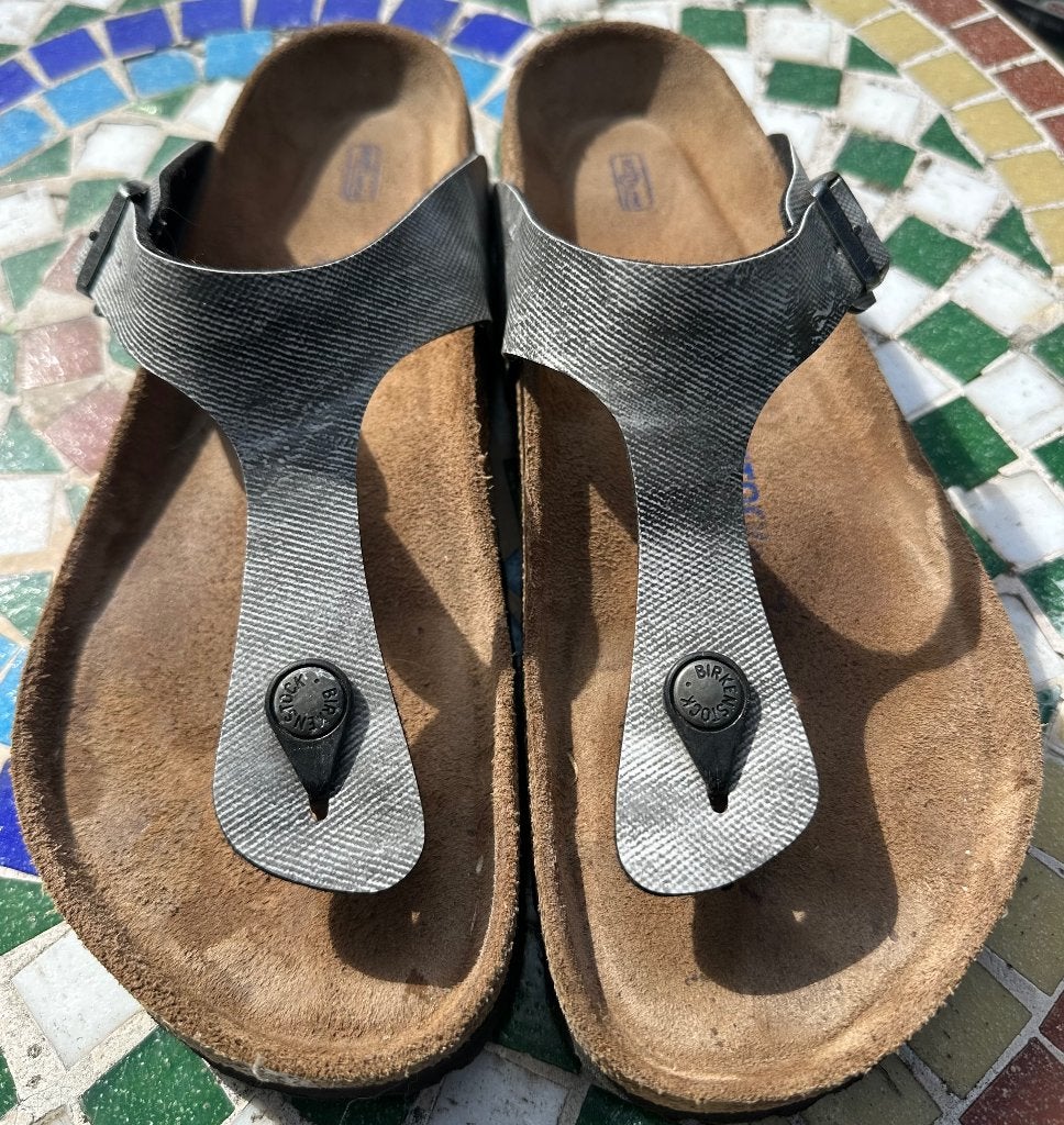 Birkenstock, Kleding | Heren, Schoenen, Sandalen, Overige kleuren, Ophalen of Verzenden, Zo goed als nieuw