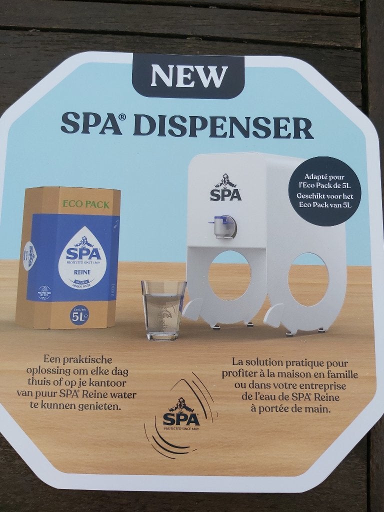 SPA Reine-dispenser voor SPA Eco-verpakkingen 5l., Ophalen, Nieuw