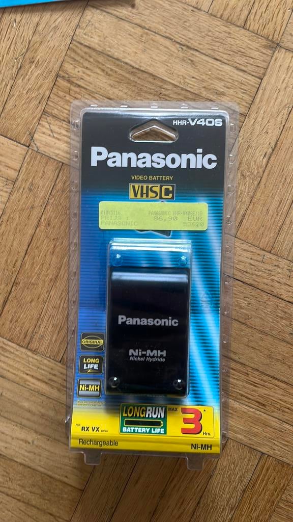 Herlaadbare  panasonic batterij, Enlèvement, Neuf