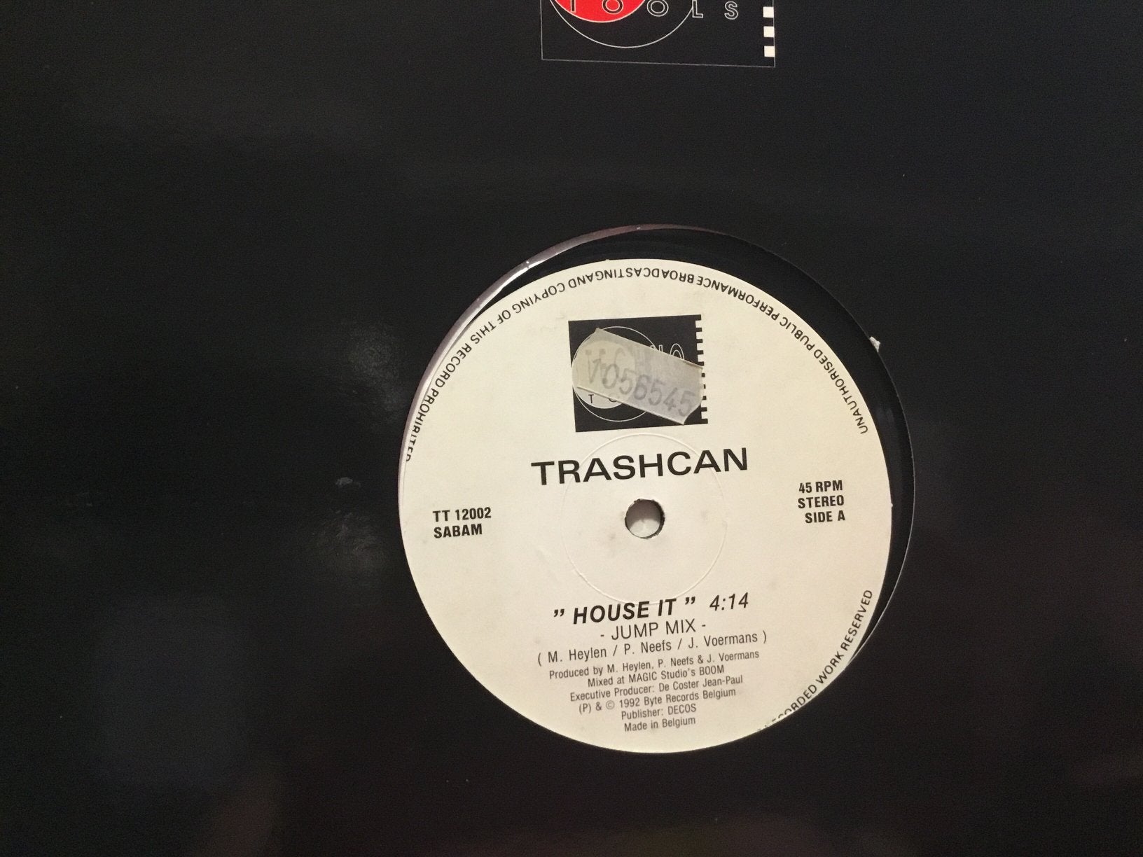 Trashcan. House It, Cd's en Dvd's, Vinyl | Dance en House, Ophalen of Verzenden, Zo goed als nieuw, House