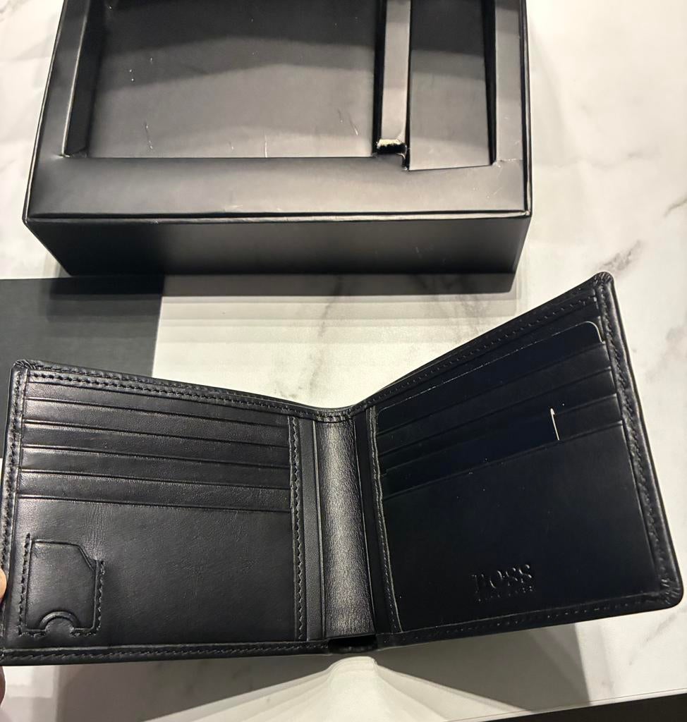 Boss portefeuille, Bijoux, Sacs & Beauté, Porte-monnaie & Portefeuilles, Neuf, Autres marques, Cuir, Enlèvement