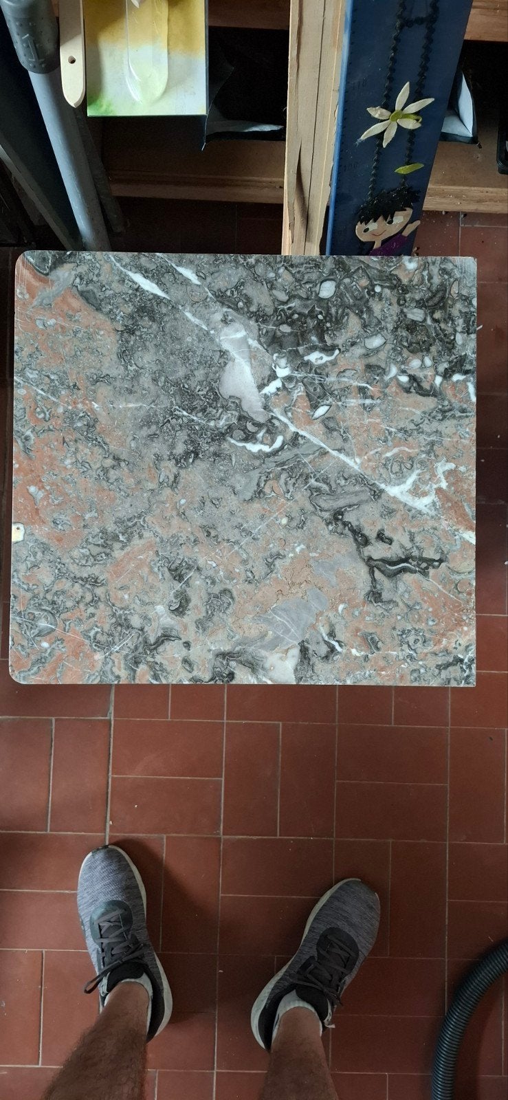 Plaques de marbre x2, Enlèvement, Marbre