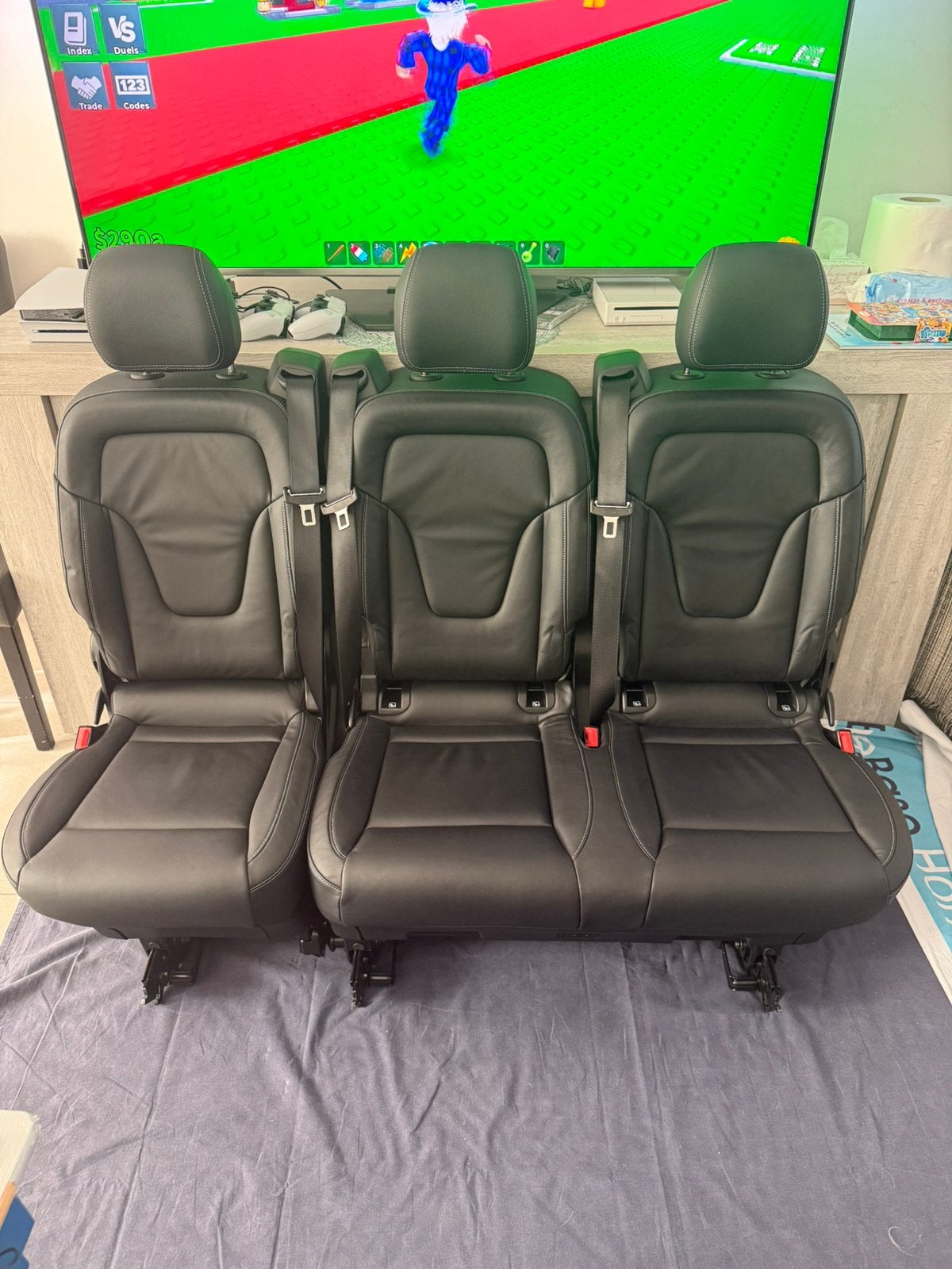 Siège arrière en cuir Lugano 2026 Mercedes Classe V W447, Autos : Pièces & Accessoires, Enlèvement, Mercedes-Benz