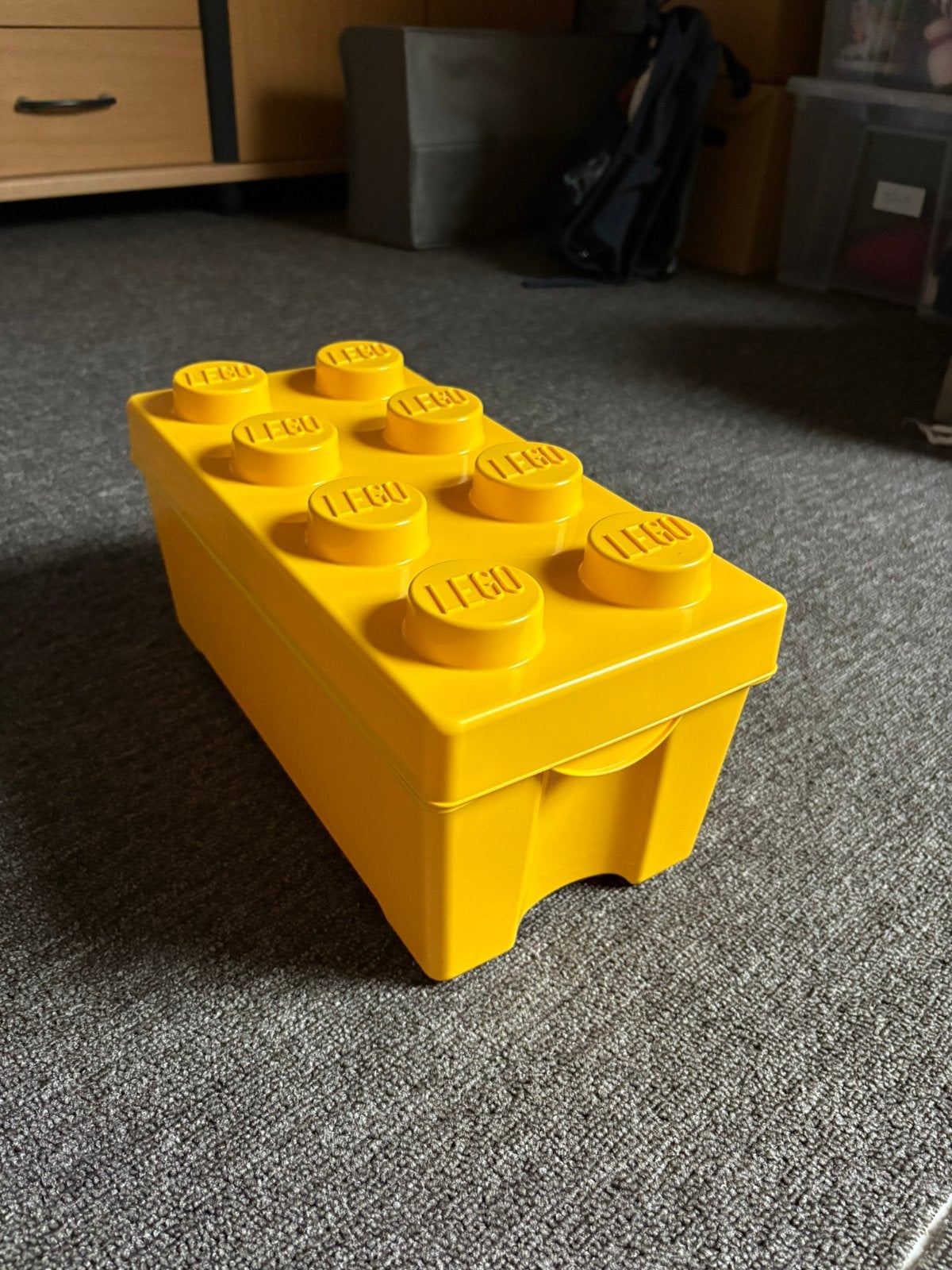 3 Lego opbergdozen, Ophalen, Zo goed als nieuw, Lego