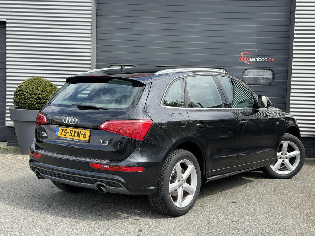 Audi Q5 2.0 TFSI quattro S-Line | Bang & Olufsen | Sportstoe, Auto's, Automaat, 4 cilinders, Leder en Stof, Zwart