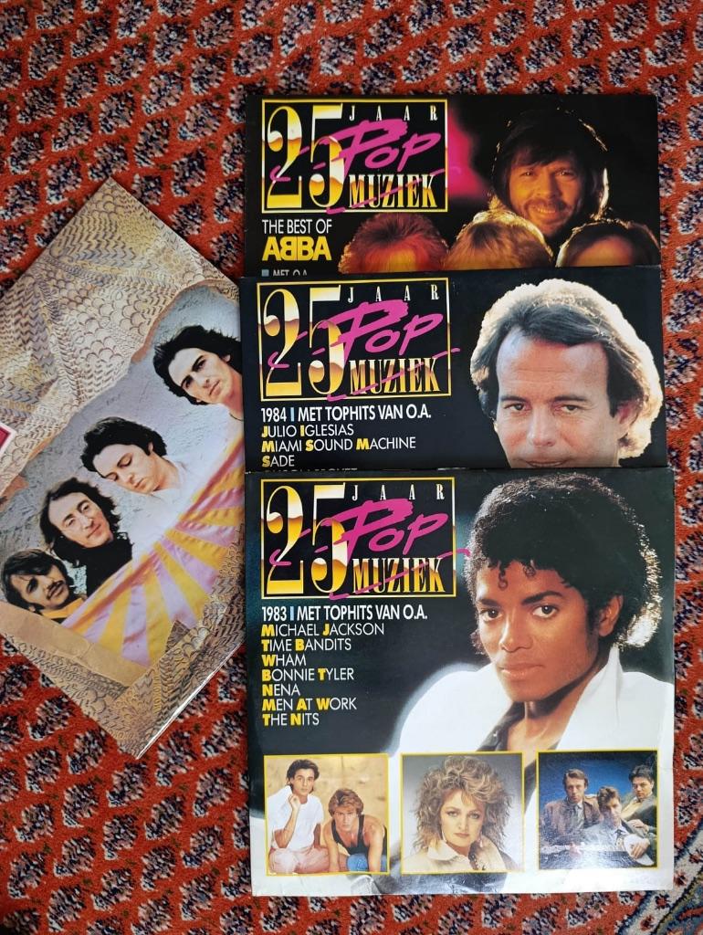 Lot de vinyles anciens - ABBA/1983/1984 + Disque bonus, Enlèvement ou Envoi, Comme neuf, 12 pouces