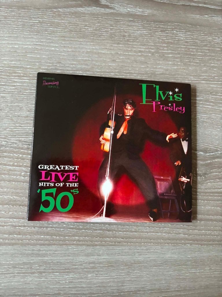 Elvis bootleg cd, greatest live hits of the '50's, 10 euro., Cd's en Dvd's, Ophalen of Verzenden, Zo goed als nieuw, Rock-'n-roll