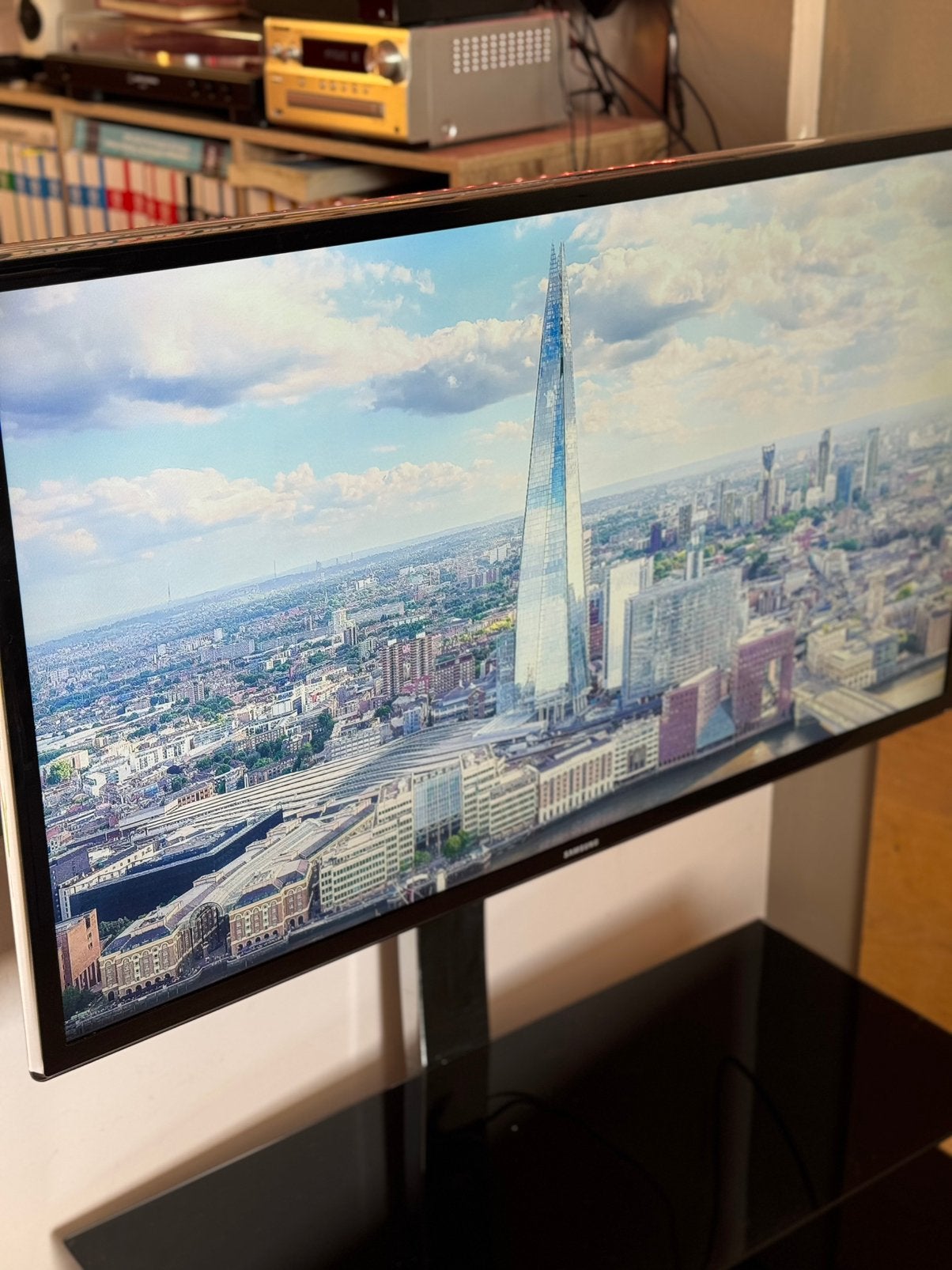 Samsung 108 cm avec meuble, TV, Hi-fi & Vidéo, Télévisions, LED, Comme neuf, Enlèvement, Full HD (1080p)