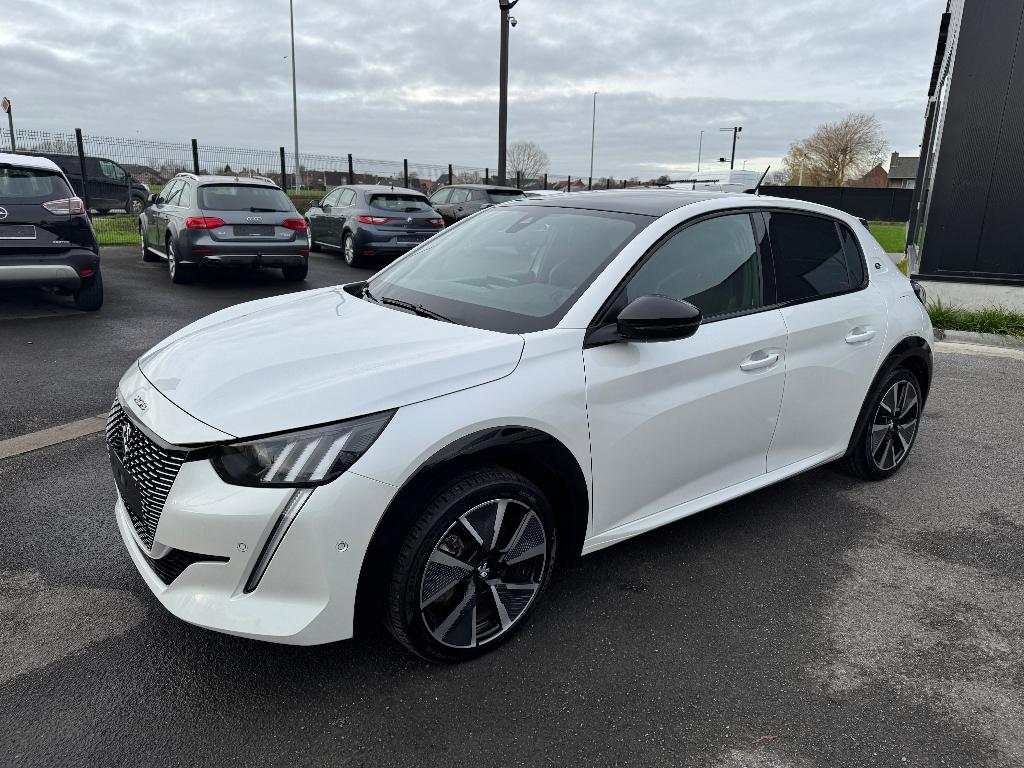 Peugeot 208 GT elektrisch camera leer 1st eig, Autos, 100 kW, Cuir et Alcantara, Achat, Entreprise