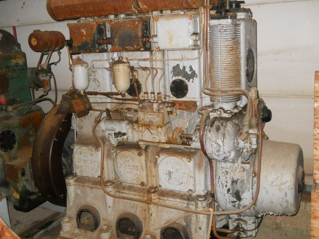 La Meuse motoren, Ophalen, Gebruikt, Dieselmotor, Minder dan 1400 rpm
