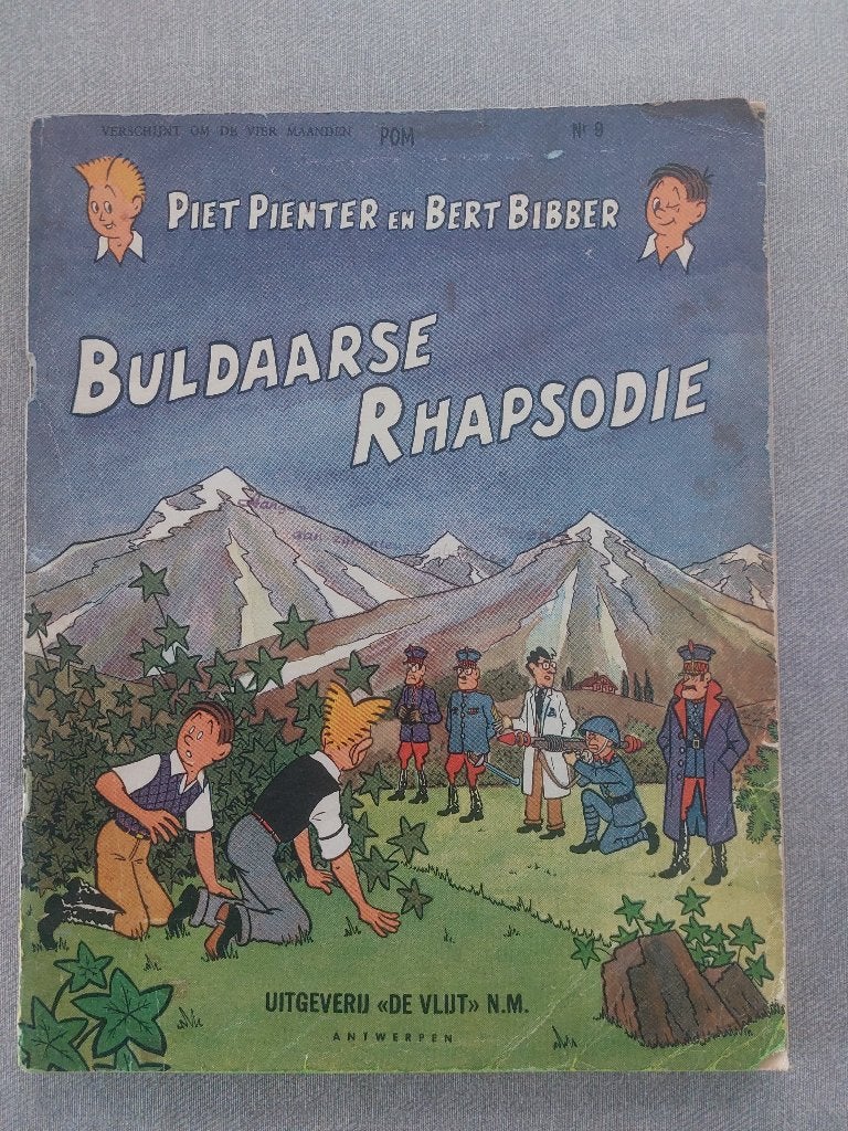 Piet pienter - Bulgaarse Rhapsodie 1ste druk 1958, Enlèvement ou Envoi, Utilisé, POM