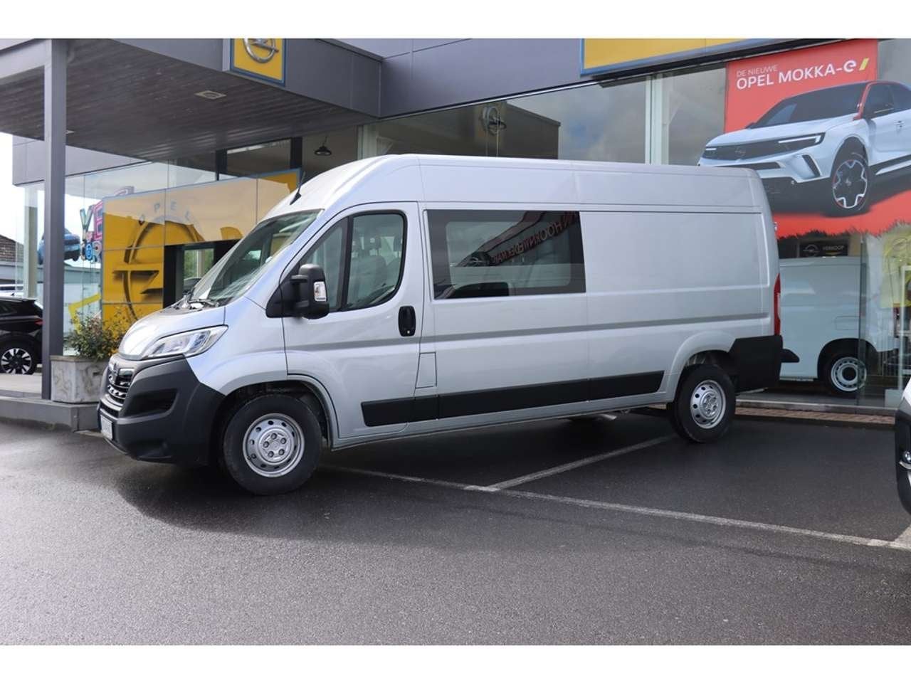 Opel Movano L3H2 Dubbele cabine  2.2*HEAVY*165PK*L3H2* 3000, Auto's, Bestelwagens en Lichte vracht, 4 deurs, 0 kg, Bedrijf, 6 zetels