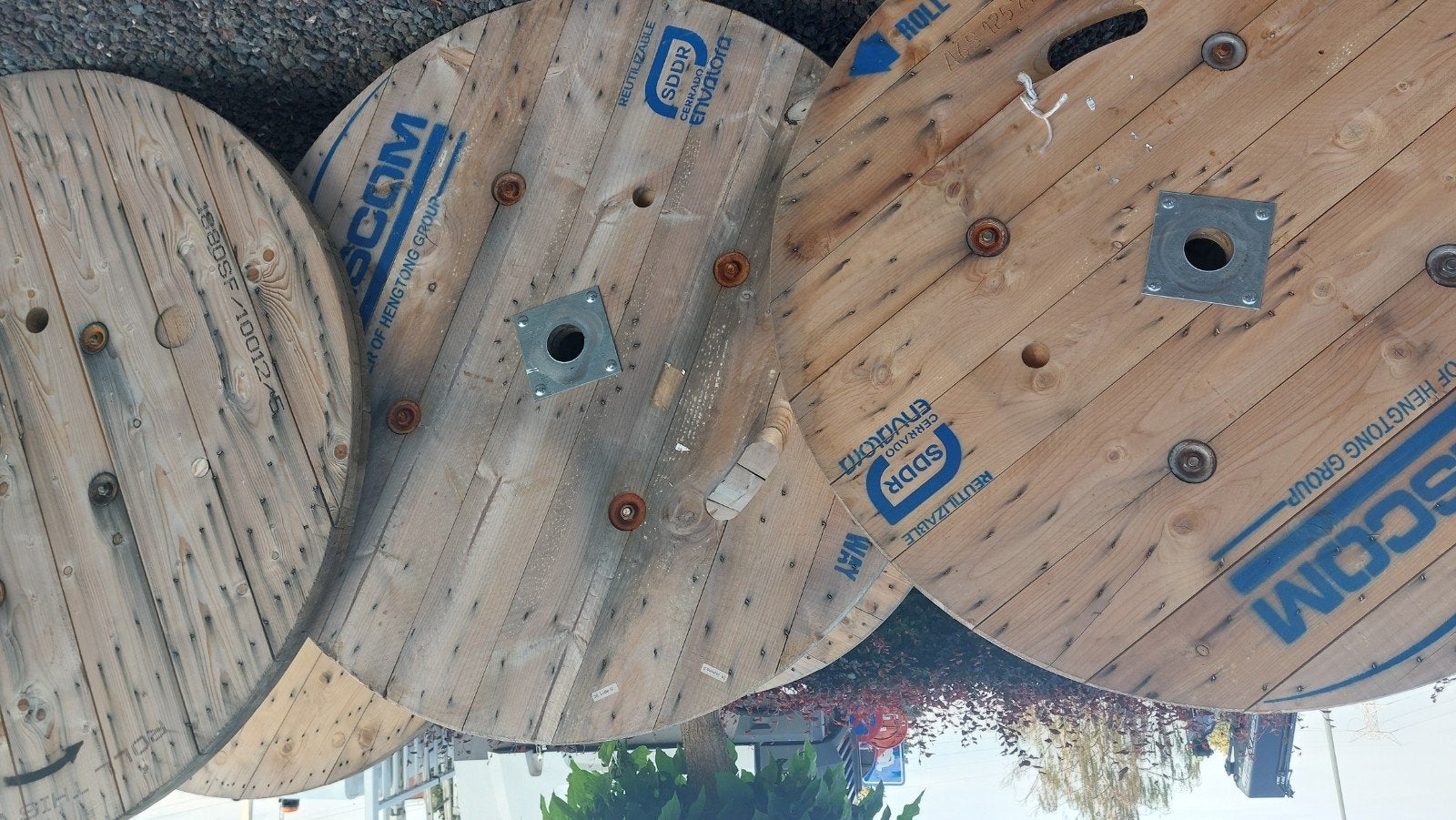Houten haspels/ bobijnrn, Ophalen of Verzenden