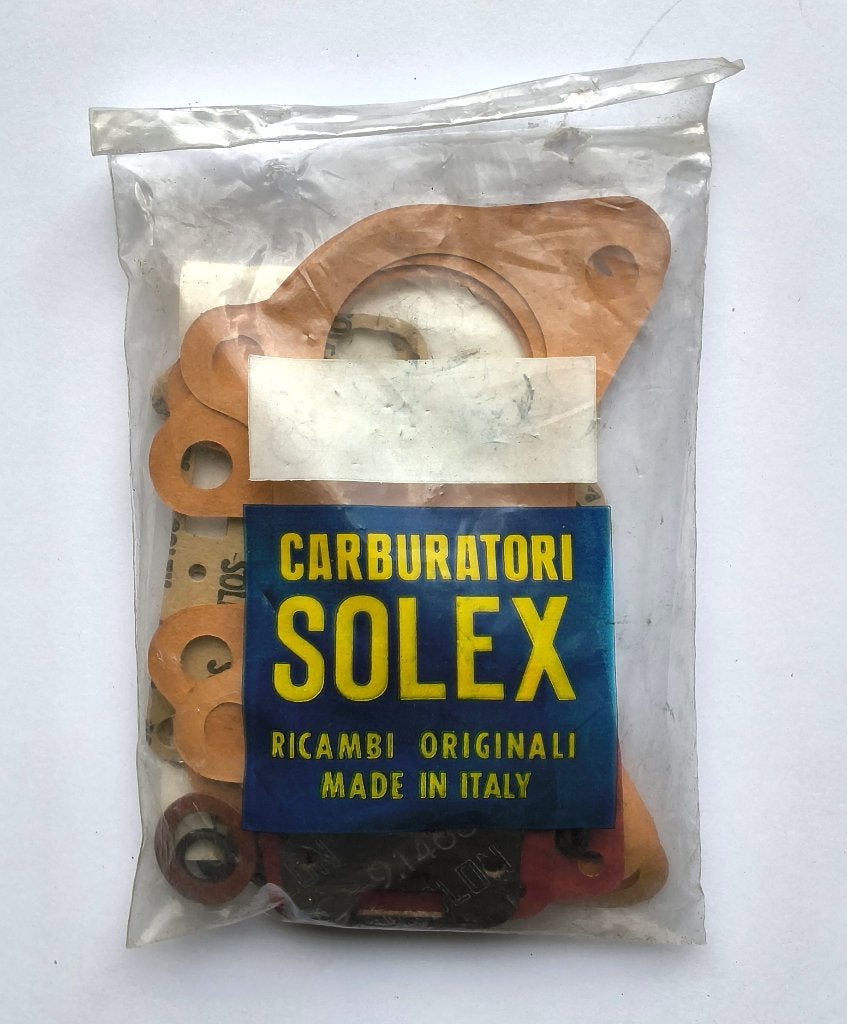 LANCIA FULVIA - CARBURATEUR PAKKINGSET - ORIGINEEL - NIEUW, Ophalen of Verzenden, Nieuw, Oldtimer onderdelen