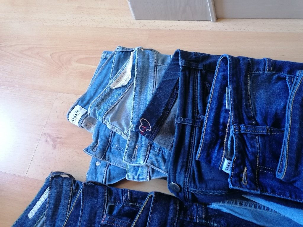 kledij, Ophalen, Blauw, Maat 42/44 (L), Zo goed als nieuw